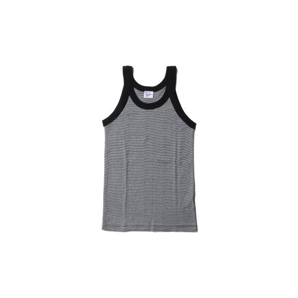 Panel ribbed Athletic tank - BLK-W3 (831C) Miller(...