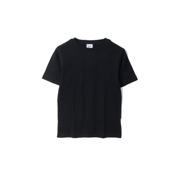 Panel ribbed C/N tee - BLACK (863C) Miller(ミラー)