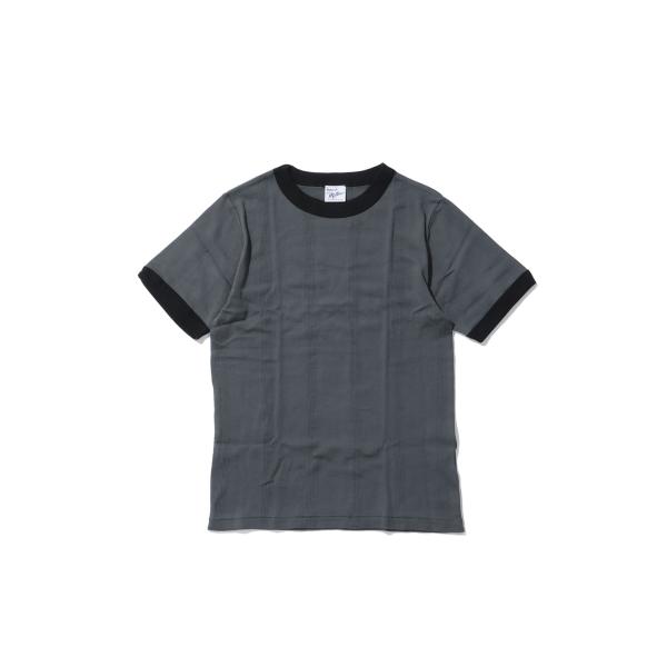 Panel ribbed T-shirt - CGRAY (849C) Miller(ミラー)