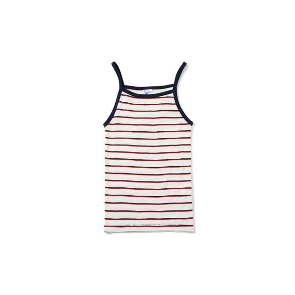 Panel ribbed camisole - WHT-NR (828C) Miller(ミラー)