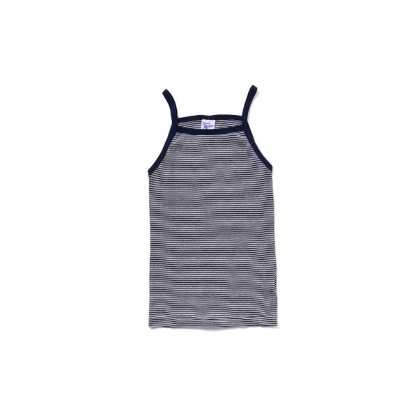 Panel ribbed camisole - GRY-NV (828C) Miller(ミラー)