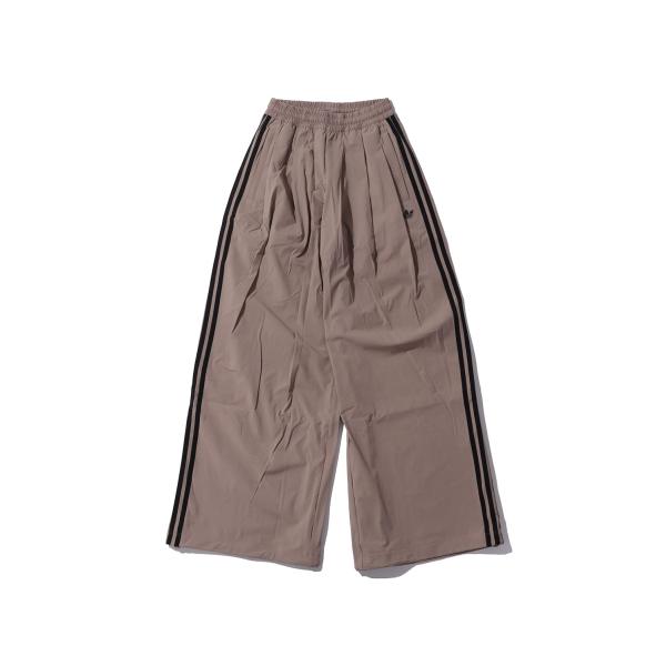 OG ADILENIUM TRACK PANTS WITH PLEATS - CHALKY BROW...