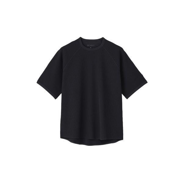 Waffle Light T-shirt - BLACK (GL65143) Goldwin(ゴール...