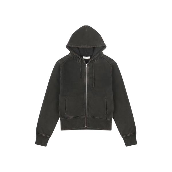 SLIM ZIP UP / WASHED BLACK (ESSS26HO01012) Entire ...