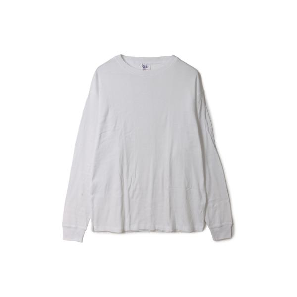 Panel Ribbed L/S Tee - WHITE (142C) Miller(ミラー)
