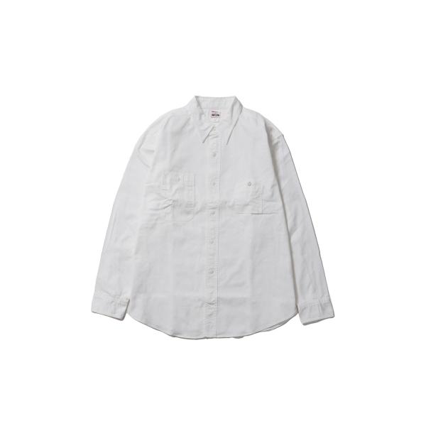 Y1943 L/W HBT SHIRT - WHITE (602-261-02) BIG YANK(...