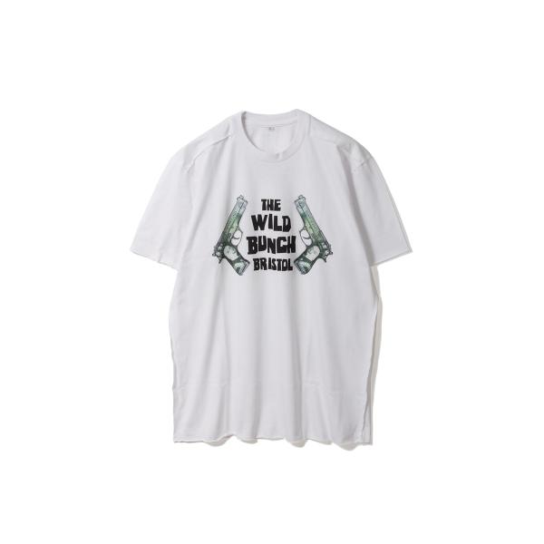 WILD BUNCH×AKA SIX×FRAGMENT / T-SHIRT - GUN / WHIT...