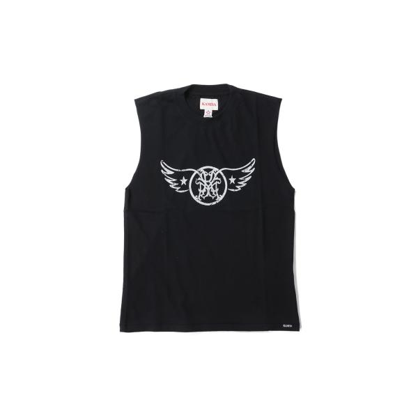 AERO-KMY Short N/S Tee T/C - BLACK (G16TS093) KAMI...