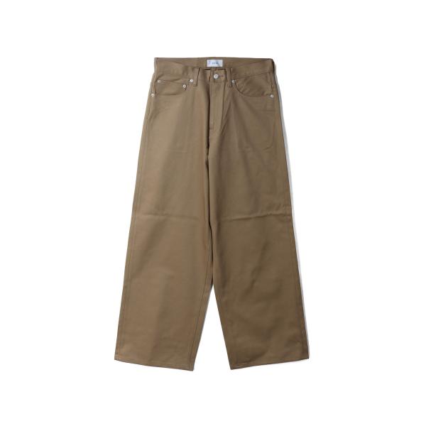 WIDE FIT CHINO PANT - BEIGE (P011) CEIVE(シーヴ)