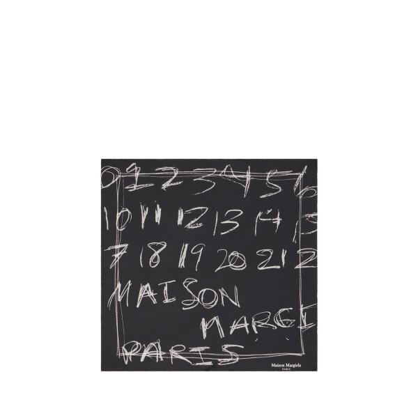 FOULARD -BLACK  (S51TF0048-M35819) Maison Margiela...