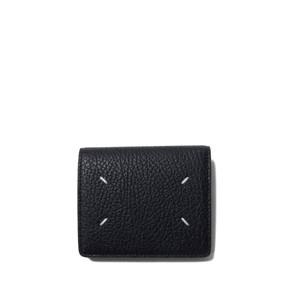 Four Stitches Bi Fold Wallet -T8013 Black (S56UI01...