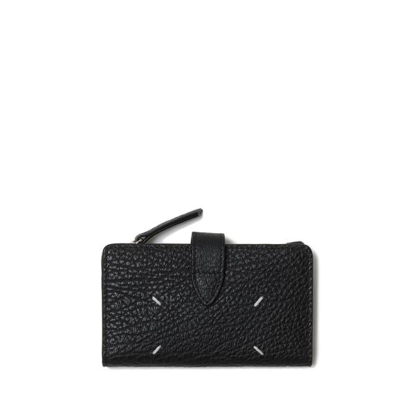 Four Stitches Zip Card Case - T8013 Black (SA1VX00...