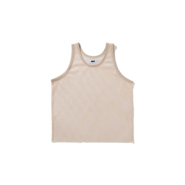 MESH TANK TOP V3 - BEIGE (ACY-26SS-005) Acy(エイシー)