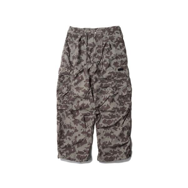 DOUBLE DYED NYLON CARGO PANTS - DIGITAL CAMO (WT26...