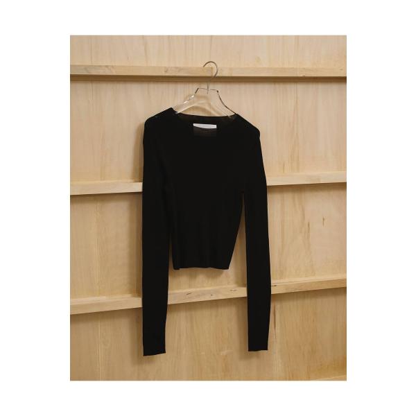 Compact Smooth Knit -BLACK  (12610510) Todayful(トゥ...