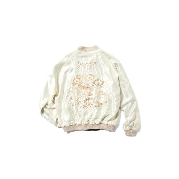 SOUVENIR JACKET DRAGON - OFF WHITE (GL15852) Gold(...