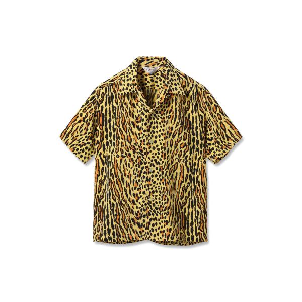 HIGH DENSITY RAYON S/S SHIRT / YELLOW (SH39708) ST...