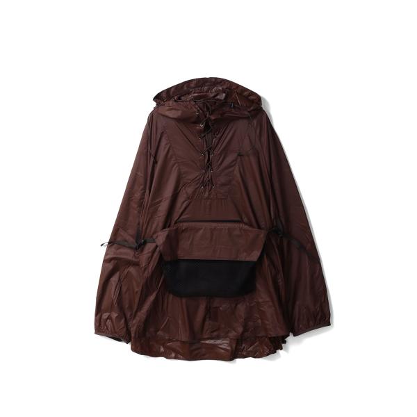 WT x JM NYLON PULL OVER - BROWN (26SS-2-W) Jun Mik...
