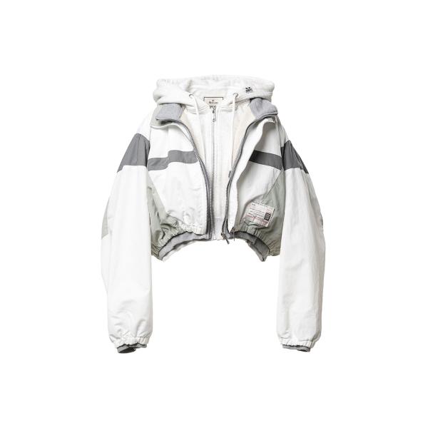 TRIPLE LAYERD NYLON PARKA - WHITE (B16PK561) MIHAR...