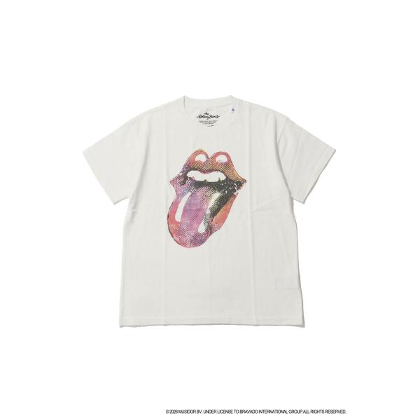 RS lips &amp; tongue TEE  - WHITE (RP-RS-001 ) REPLIC@...