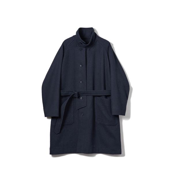Stand Collar Coat - CHARCOAL (KS26FCO05) Kaptain S...
