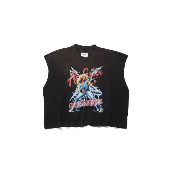AIR BAND SLEEVELESS T-SHIRT - BLACK (26AW46CS462) ...