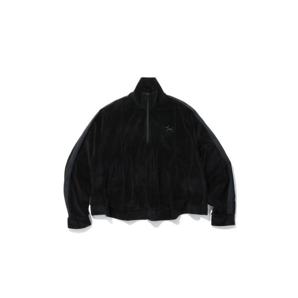 BUBBLEGUM INFLATED TRACK JACKET - BLACK (26AW23CS4...