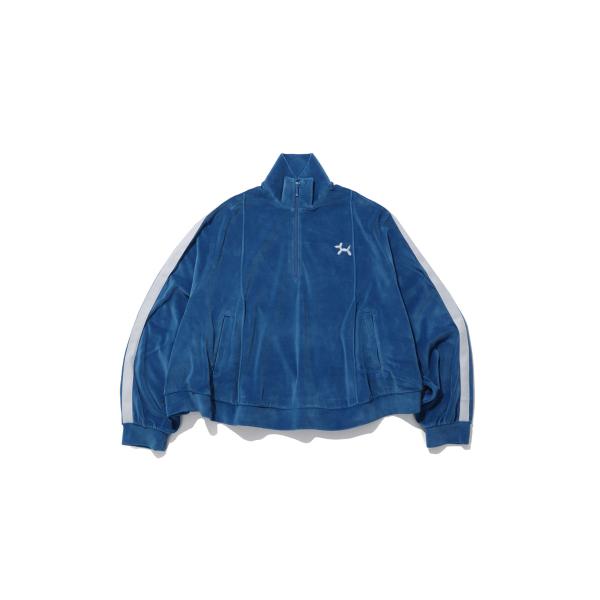 BUBBLEGUM INFLATED TRACK JACKET - BLUE (26AW23CS44...