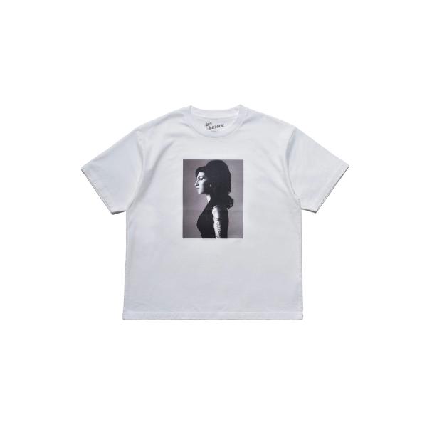 Amy Winehouse Profile Photo S/S Tee/White(MND-AMW0...