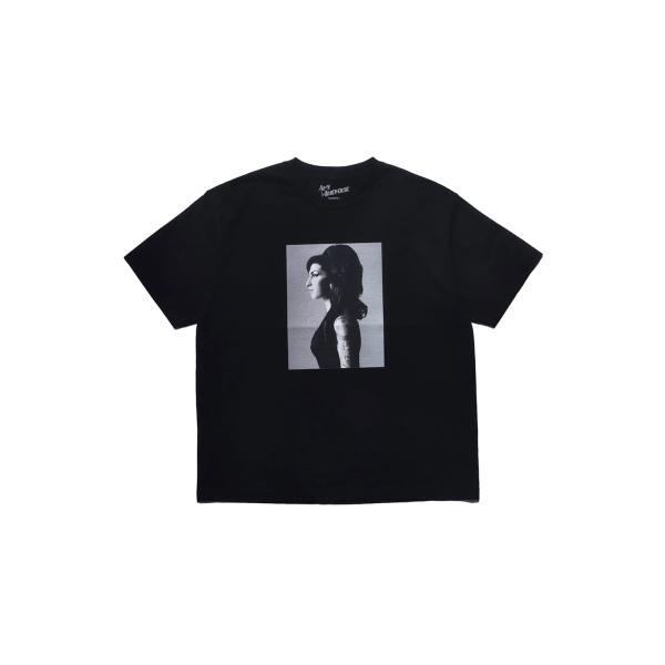 Amy Winehouse Profile Photo S/S Tee/Black(MND-AMW0...