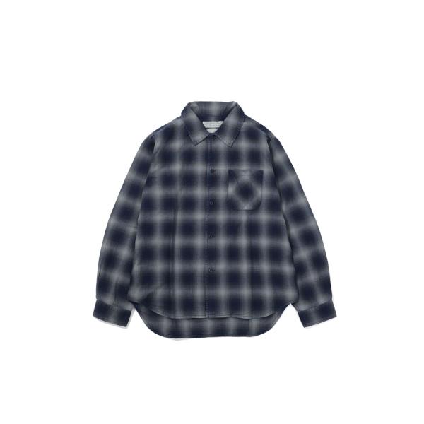 Indigo Ombre Check Shirts - BLUE (RN31393080) Remi...