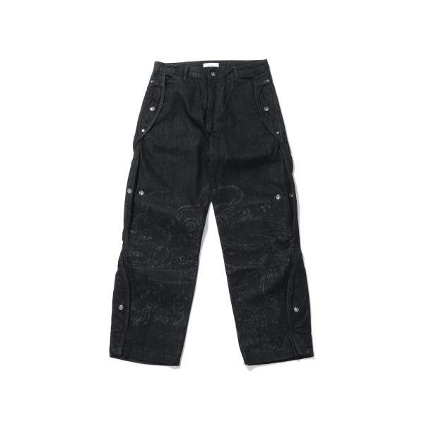 SAN SAN X YUMINHA PANTS - INDIGO (SG26FWBTPA501) S...