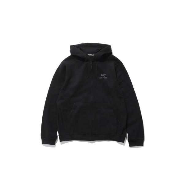 Emblem Fleece Full-Zip Hoody M - Black (X000009929...