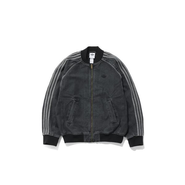 SST DENIM TRACK TOP - TRUE BLACK DENIM (TG062) adi...