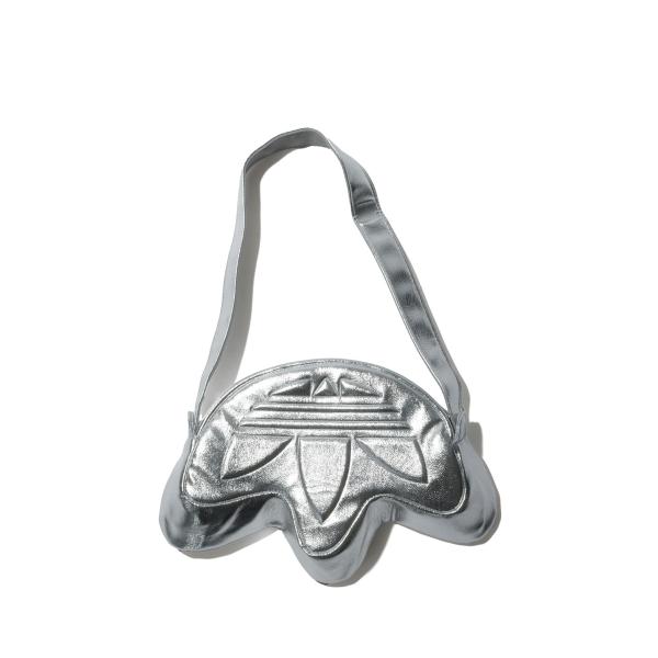 TREFOIL BAG METALLIC PU - SILVER METALLIC (CL829) ...