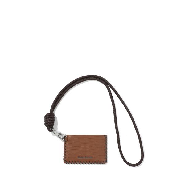 【 × Wales Bonner 】WB LANYA - DARK BROWN/CRAFT OCRE...
