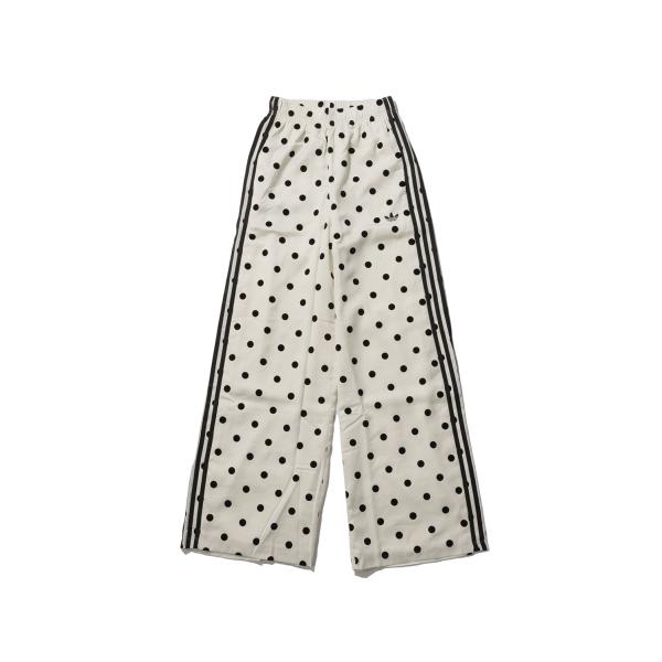 SATIN POLKA DOTS WIDE LEG PANT - OFF WHITE (KV1168...