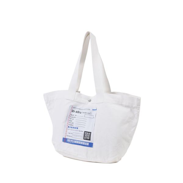 【in・stru(men-tal).】COTTON CANVAS TOTE BAG - WHITE ...