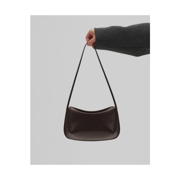【予約会開催中】Sleek Leather Bag - DARK BROWN (12621029) ...