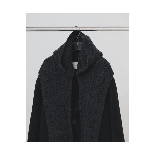 【予約会開催中】Cable Hoodie Muffler - CHARCOAL GRAY (1262...