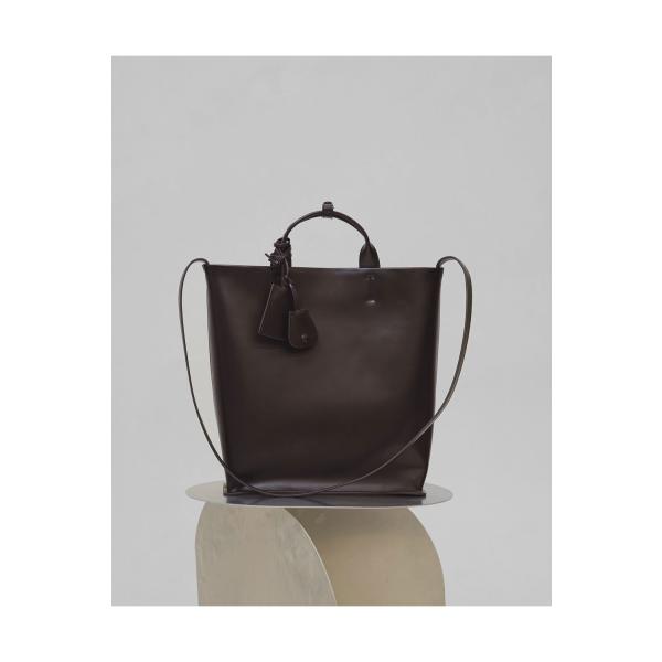 【予約会開催中】Useful Leather Bag (L) - DARK BROWN (12621...