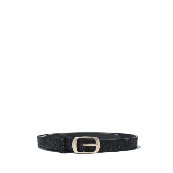 【P5倍】Dress Leather Belt - Shaggy Black (DIMED1FA26...