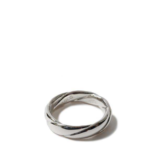 Single Twist Ring / Silver (XOR063) XOLO JEWELRY(シ...