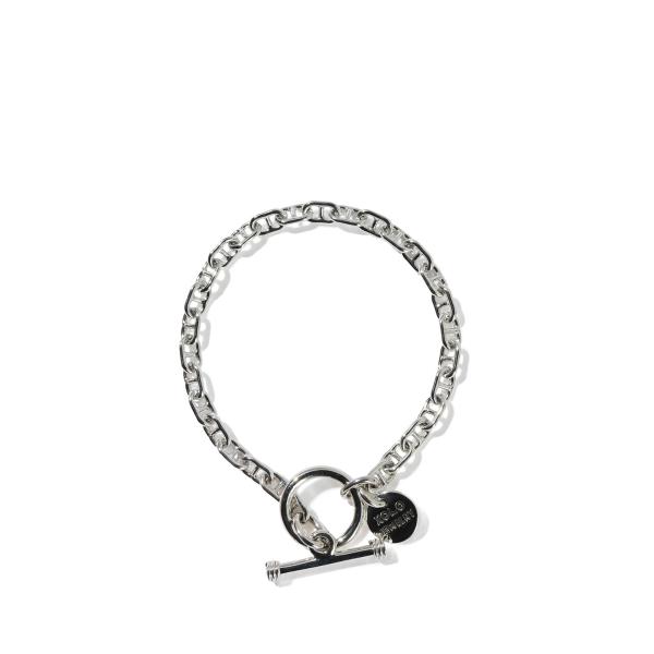 Solid Anchor Link Bracelet -4mm- / Silver (XOB107-...