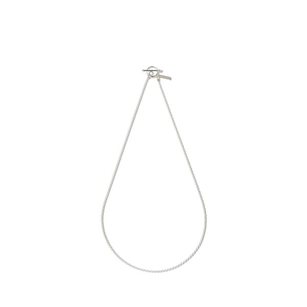 French Rope Link Necklace / Silver (XON043-50) XOL...