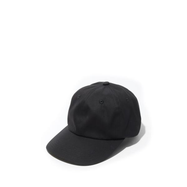 COTTON GABA 6PANEL CAP - BLACK (MEYYYY108C(FW26)) ...