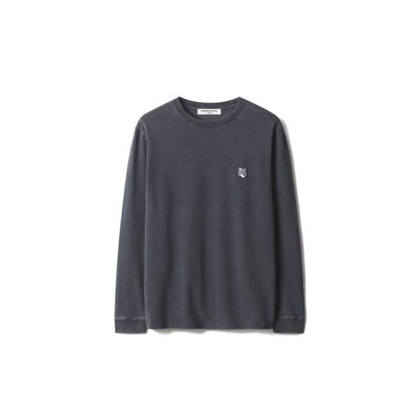 FOX HEAD FADED COMFORT LONG SLEEVE TEE-SHIRT - BLA...