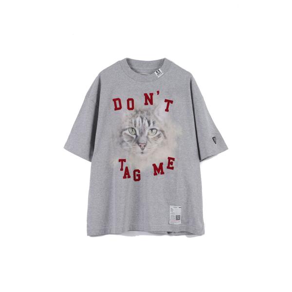 CAT PRINTED TEE - GRAY (K17TS853) MIHARA YASUHIRO ...