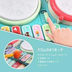 Cute Stone おもちゃ 5in1楽器玩...の詳細画像3