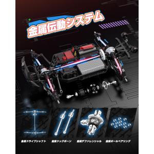 DEERC ラジコン ラジコンカー オフロード...の詳細画像3
